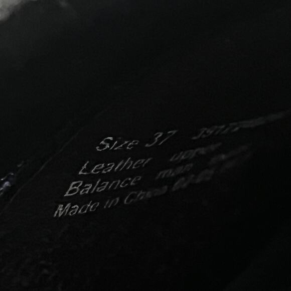 Dansko Shoes Womens Size 37 Black XP Leather Clogs Slip On Professional Work - Picture 10 of 11